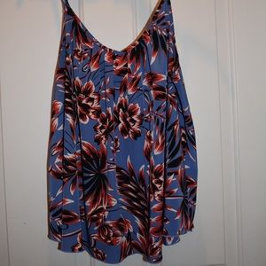 Express silky spaghetti strap tank